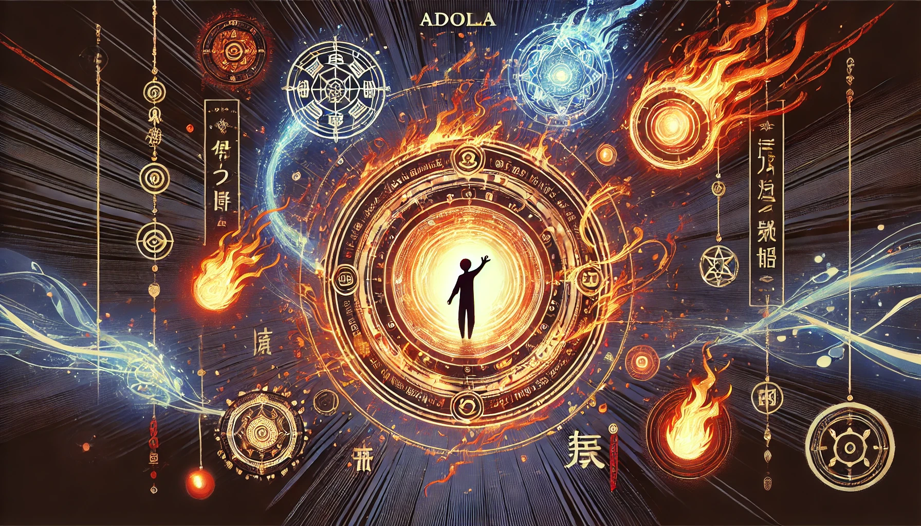 アドラの異世界とアドラリンクの神秘的なビジュアル