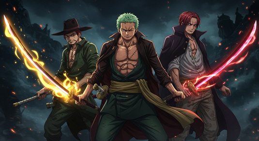 ONE PIECE 最強剣士たちの構え