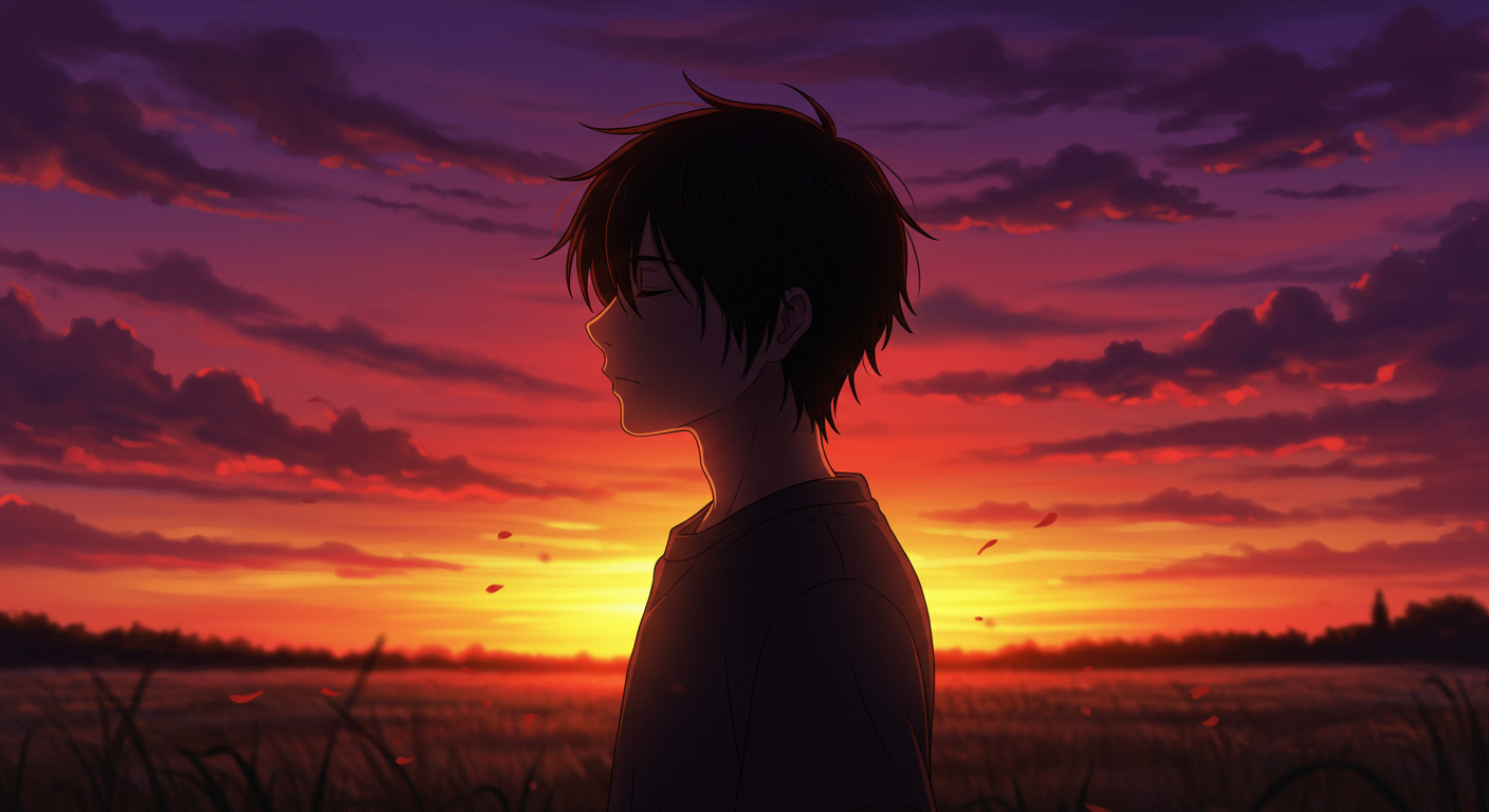 桜の心情が語られるシーン