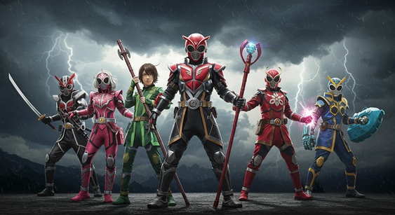 戦隊全員集合ビジュアル