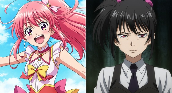 原作とアニメのモモコの笑顔比較シーン