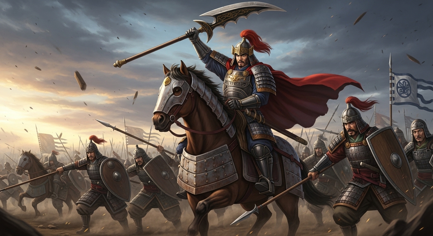 王騎や鄴攻略編の戦闘シーン