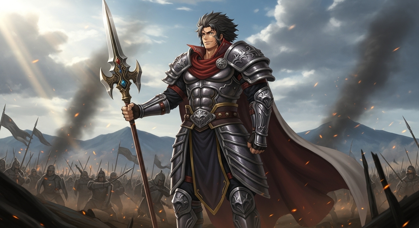 王騎 大将軍の立ち姿
