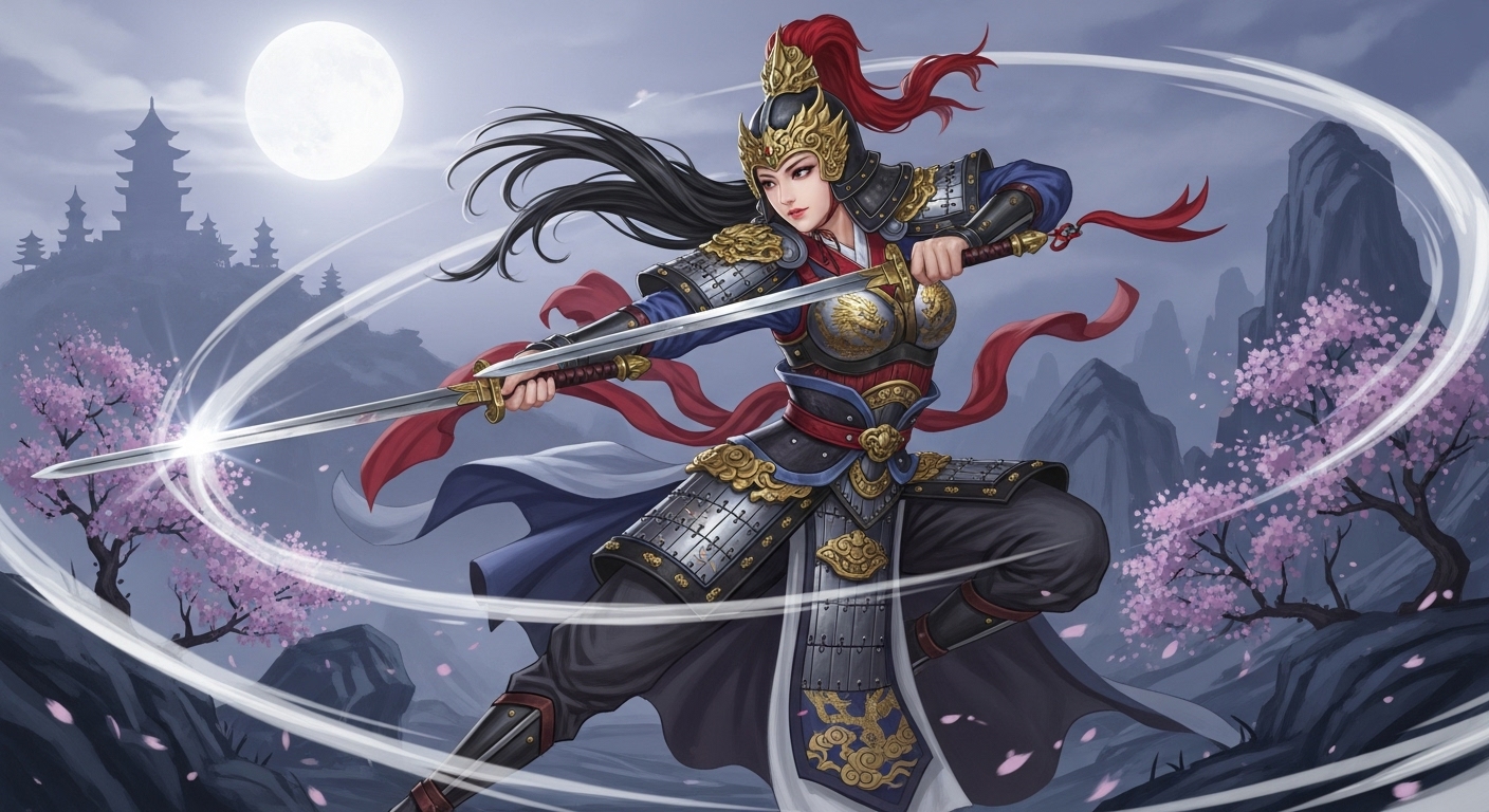 羌瘣 剣舞シーン